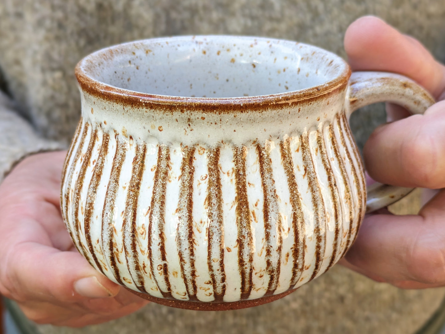 Carved Mug