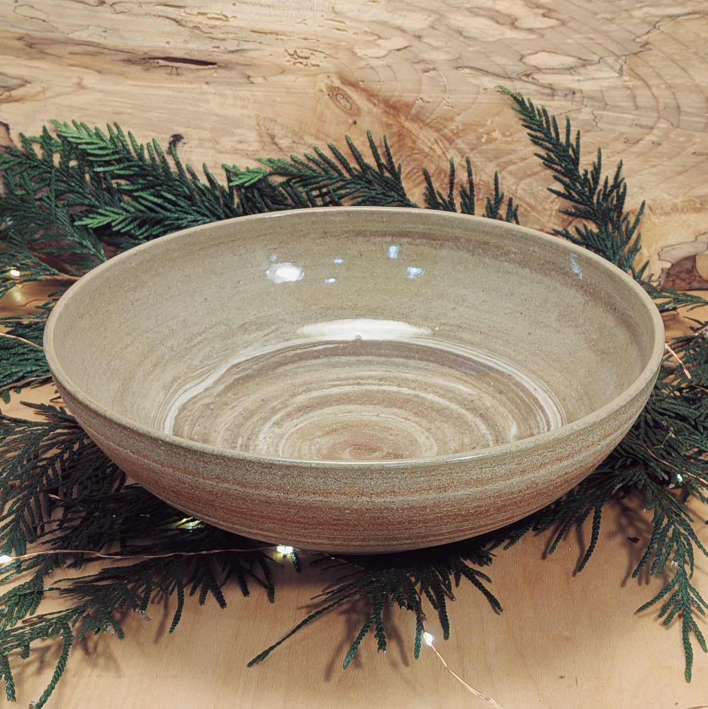 Marbled Serving Bowl