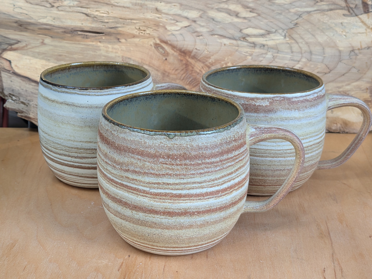 Sage Marbled Mug