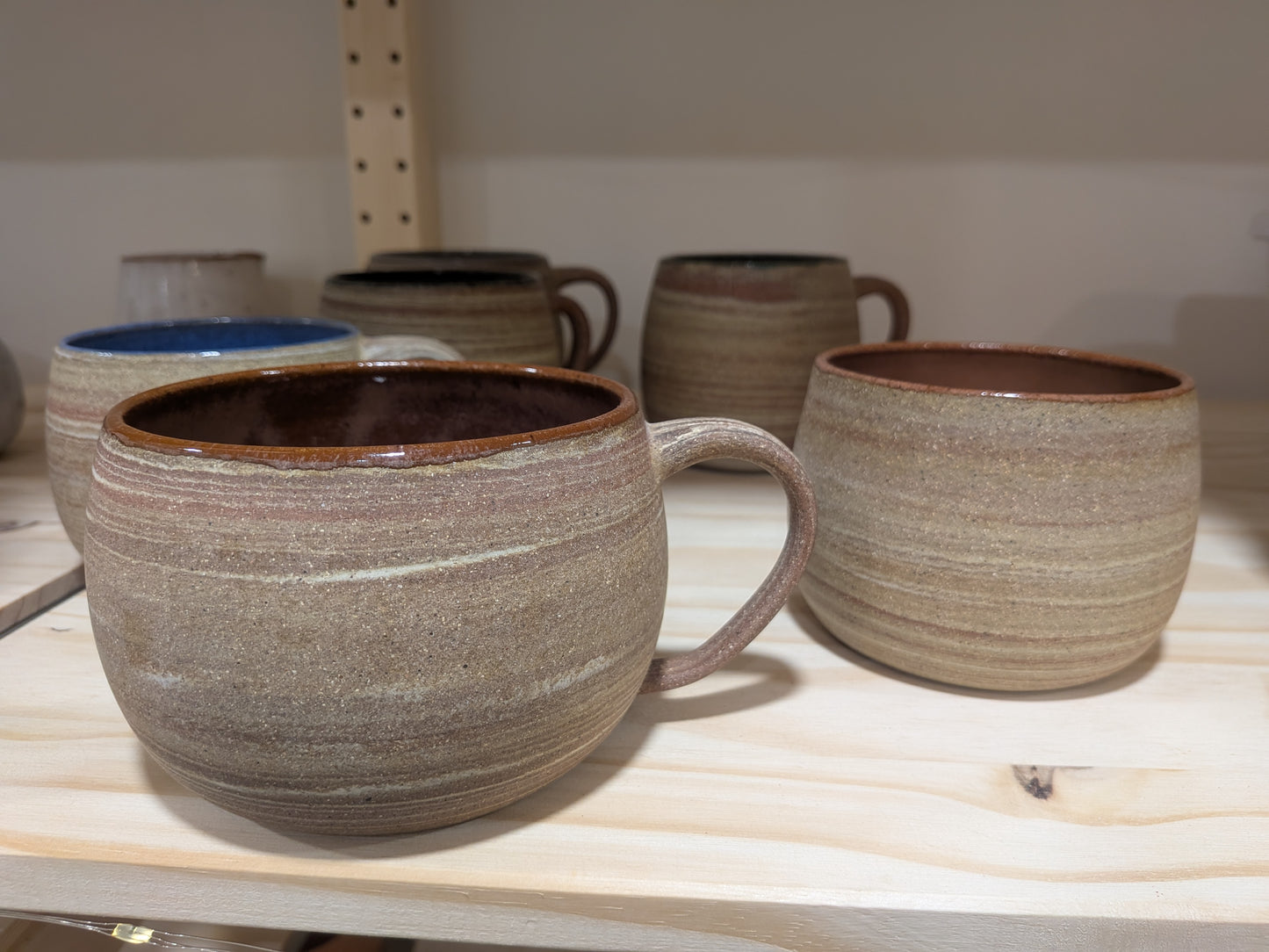Rust Marbled Mug