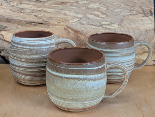 Rust Marbled Mug